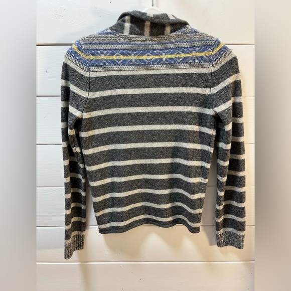 ESPRIT – Wool Blend Striped Cardigan (XS) - Picture 5 of 10